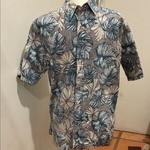 Men's Blue Floral Shirt Cooke Street